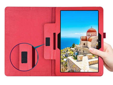 Ständerabdeckung Alogy Ständer für Lenovo Tab M10 10.1 TB-X505 F / L Rot