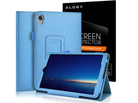 Ständerabdeckung Alogy Ständer für Lenovo Tab M8 TB-8505 Blue Glass