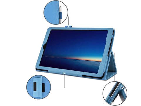 Ständerabdeckung Alogy Ständer für Lenovo Tab M8 TB-8505 Blue Glass