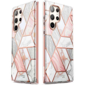 Supcase Cosmo Schutzhülle für Samsung Galaxy S23 Ultra Marble Pink