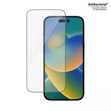 Szkło PanzerGlass Ultra-Wide Fit für iPhone 14 Pro 6,1" Displayschutz antibakteriell 2772