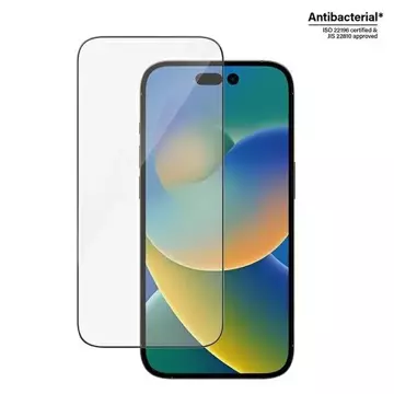 Szkło PanzerGlass Ultra-Wide Fit für iPhone 14 Pro 6,1" Displayschutz antibakteriell Easy Aligner inklusive 2784