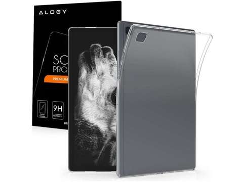 Tasche Hülle für Galaxy Tab A7 10.4 T500 / T505 Silikon Klarglas