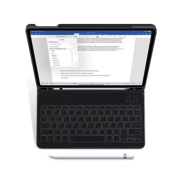 Tastaturhülle SC PEN für Apple iPad 10.9 2022 Schwarz