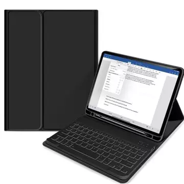 Tastaturhülle SC PEN für Apple iPad 10.9 2022 Schwarz