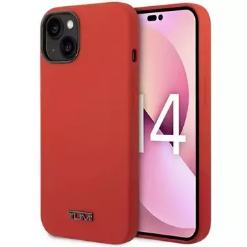 Tumi Liquid Silicone Hardcase für iPhone 14 rot/rot