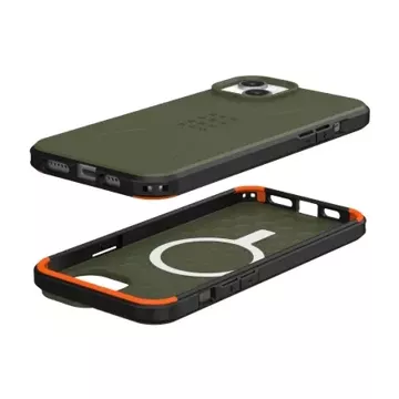 UAG Civilian Magsafe Hülle - Schutzhülle für iPhone 15 Plus (Oliv)