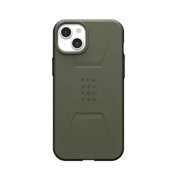 UAG Civilian Magsafe Hülle - Schutzhülle für iPhone 15 Plus (Oliv)