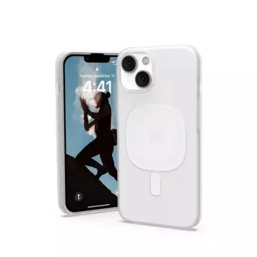 UAG Lucent [U] - Schutzhülle für iPhone 14 Plus kompatibel mit MagSafe (Marshmallow)