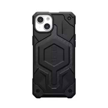 UAG Monarch Pro Hülle – Schutzhülle für iPhone 15 Plus, kompatibel mit MagSafe (Kohlefaser)