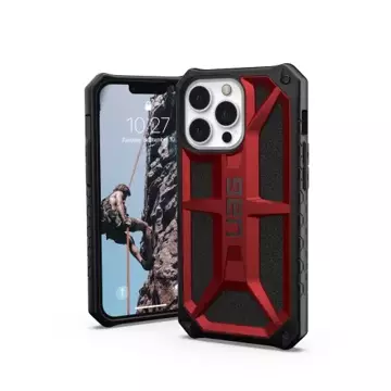 UAG Monarch - Schutzhülle für iPhone 13 Pro (Crimson) [go]