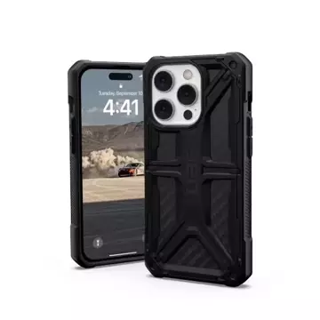 UAG Monarch - Schutzhülle für iPhone 14 Pro (Kohlefaser)