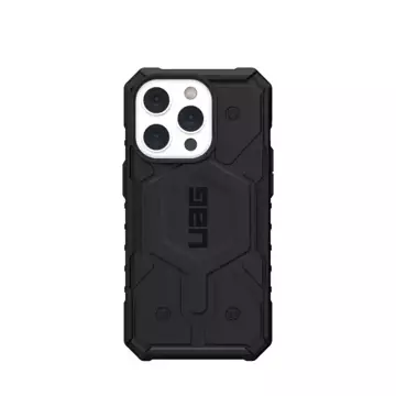 UAG Pathfinder - Schutzhülle für iPhone 14 Pro Max kompatibel mit MagSafe (schwarz)