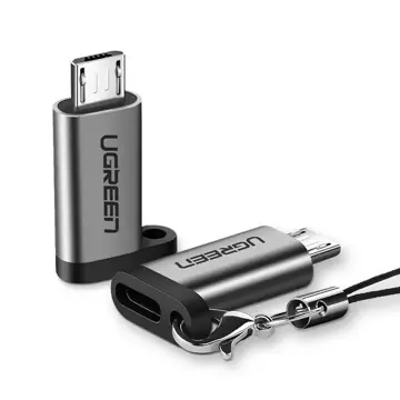 UGREEN Adapter von USB Type C auf Micro USB grau (50590)