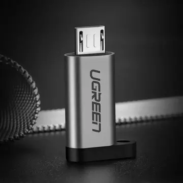 UGREEN Adapter von USB Type C auf Micro USB grau (50590)