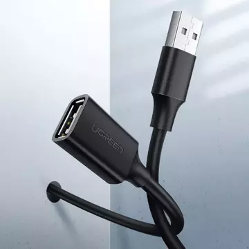 UGREEN Verlängerung USB 2.0 Adapter 0,5m schwarz (US103)