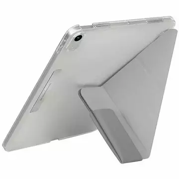 UNIQ Camden Tablet-Hülle für iPad 10. Gen. (2022) fossil grau/grau Antimikrobiell