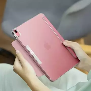 UNIQ Camden Tablet-Hülle für iPad 10 Gen. (2022) pink/rouge pink Antimikrobiell