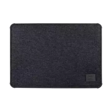 UNIQ Dfender Sleeve 16" Laptoptasche in Schwarz/Anthrazitschwarz