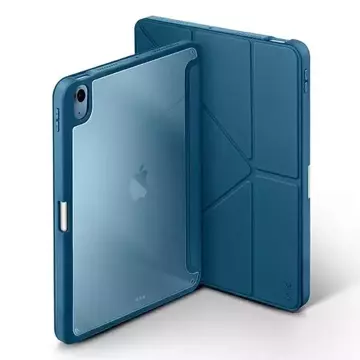 UNIQ Etui Moven iPad Air 10.9 (2022/2020) Antimikrobiell niebieski/carpi blau