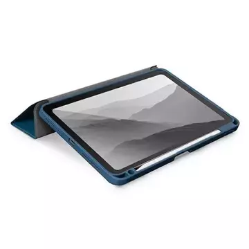 UNIQ Etui Moven iPad Air 10.9 (2022/2020) Antimikrobiell niebieski/carpi blau