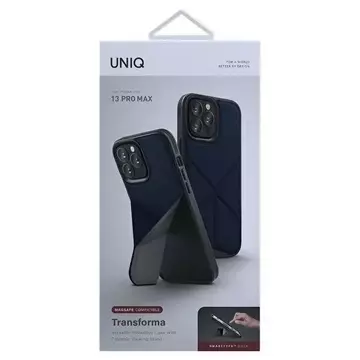 UNIQ Etui Transforma iPhone 13 Pro Max 6,7" niebieski/electric blue MagSafe