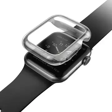 UNIQ Garde Schutzhülle für Apple Watch Series 4/5/6/SE 44mm grau/rauchgrau