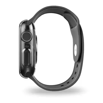 UNIQ Garde Schutzhülle für Apple Watch Series 4/5/6/SE 44mm grau/rauchgrau