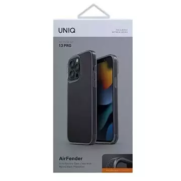 UNIQ Hülle Air Fender iPhone 13 Pro / 13 6.1 "grau / rauchgrau