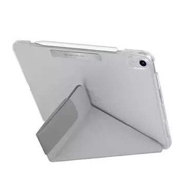 UNIQ Hülle Camden iPad Air 10.9 "(2020) grau / fossil grau Antimikrobiell