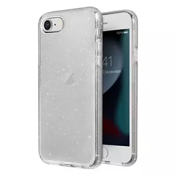 UNIQ Hülle LifePro Xtreme iPhone SE 2022 / SE 2020/7/8 transparent / Lametta klar