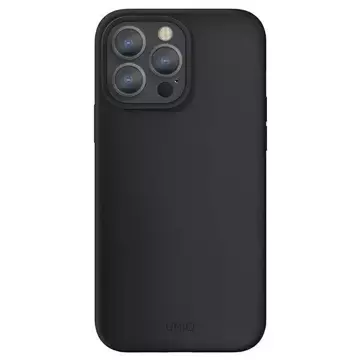 UNIQ-Hülle Lino iPhone 13 Pro Max 6,7 "schwarz / tintenschwarz