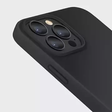 UNIQ-Hülle Lino iPhone 13 Pro Max 6,7 "schwarz / tintenschwarz