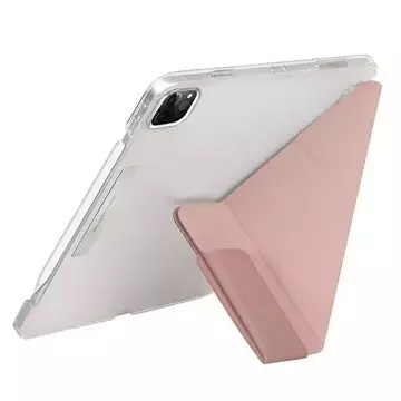 UNIQ-Hülle für Camden iPad Pro 11 "(2021) Pink / Pfingstrosenrosa Antimikrobiell