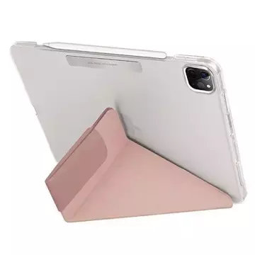 UNIQ-Hülle für Camden iPad Pro 11 "(2021) Pink / Pfingstrosenrosa Antimikrobiell