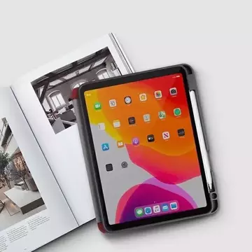 UNIQ Hülle für Transforma Rigor iPad Air 10,9 (2020) grau / anthrazit Antimikrobiell