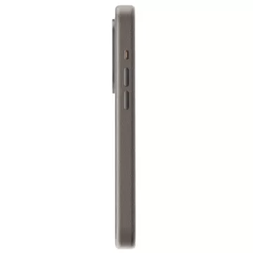 UNIQ Lyden Hülle für iPhone 15 Pro Max 6,7" Magclick Charging grau/feuersteingrau