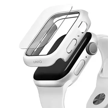 UNIQ Nautic Schutzhülle für Apple Watch Series 4/5/6/SE 44mm weiß/weiß