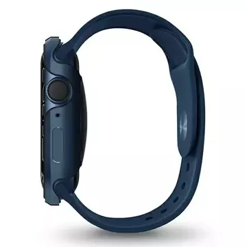 UNIQ Valencia Schutzhülle für Apple Watch Series 4/5/6/7/8/SE 45/44mm blau/blau