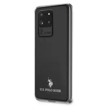 US Polo Glänzende Handyhülle für Samsung Galaxy S20 Ultra schwarz/schwarz