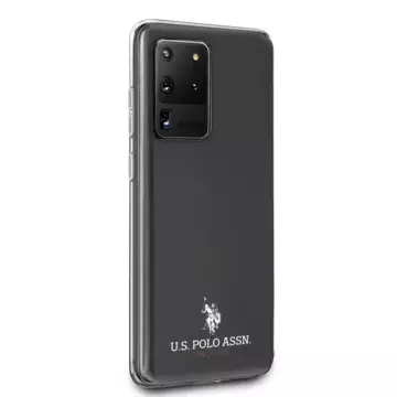 US Polo Glänzende Handyhülle für Samsung Galaxy S20 Ultra schwarz/schwarz