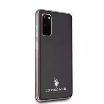 US Polo Glänzende Handyhülle für Samsung Galaxy S20 schwarz / schwarz