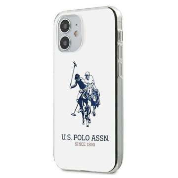 US Polo Shiny Big Logo iPhone 12 mini 5,4" Handyhülle Weiss weiss