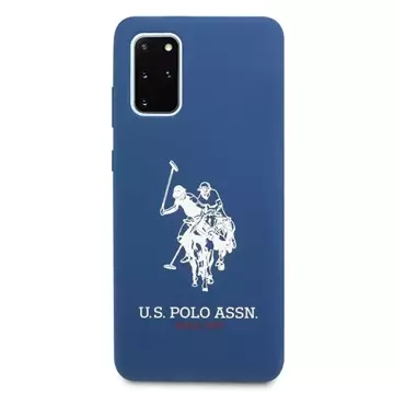 US Polo Silicone Collection Samsung Galaxy S20 Plus Handyhülle Navy/Navy