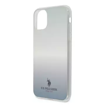 US Polo USHCN65TRDGLB Handyhülle für Apple iPhone 11 Pro Max blau/blau Farbverlaufsmuster-Kollektion