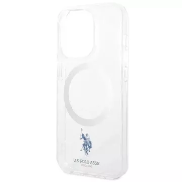 US Polo USHMP15XUCIT iPhone 15 Pro Max 6,7" transparente MagSafe-Kollektion