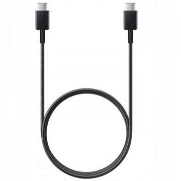 USB-C zu USB-C Typ C Schnellladegerät Schnell-PD-Kabel 1 m Schwarz