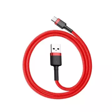 USB zu USB-C Kabel Baseus Cafule 3A 0,5m (rot)