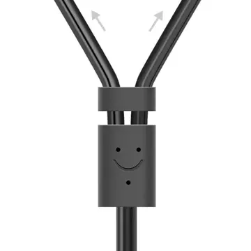 Ugrünes Kabel Audiokabel 3,5 mm Miniklinke (weiblich) - 2 RCA (männlich) 25 cm grau (AV102 10561)