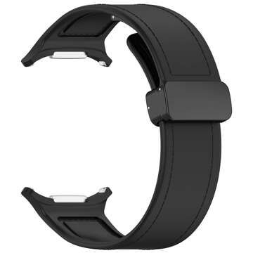 Uhrenarmband Smartwatch-Band für Samsung Galaxy Watch Ultra 47 mm Schwarz